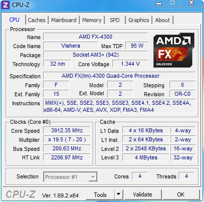 Обзор процессора AMD FX-4300