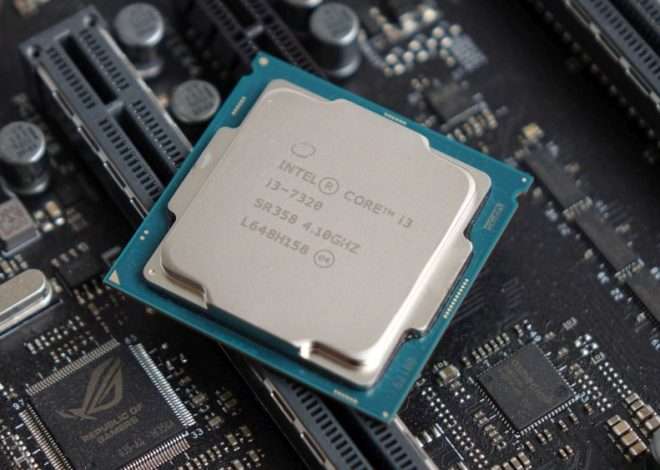 Обзор процессора Intel Core i3-7320